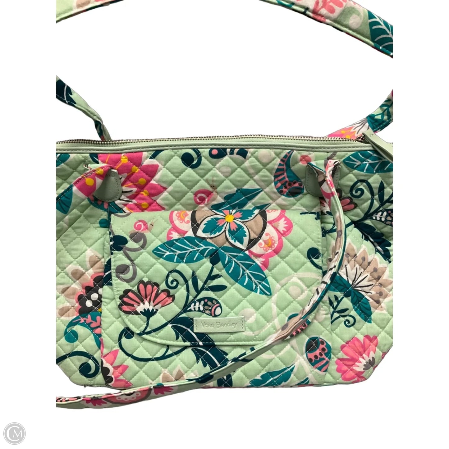 Handbag By Vera Bradley, Size: Large