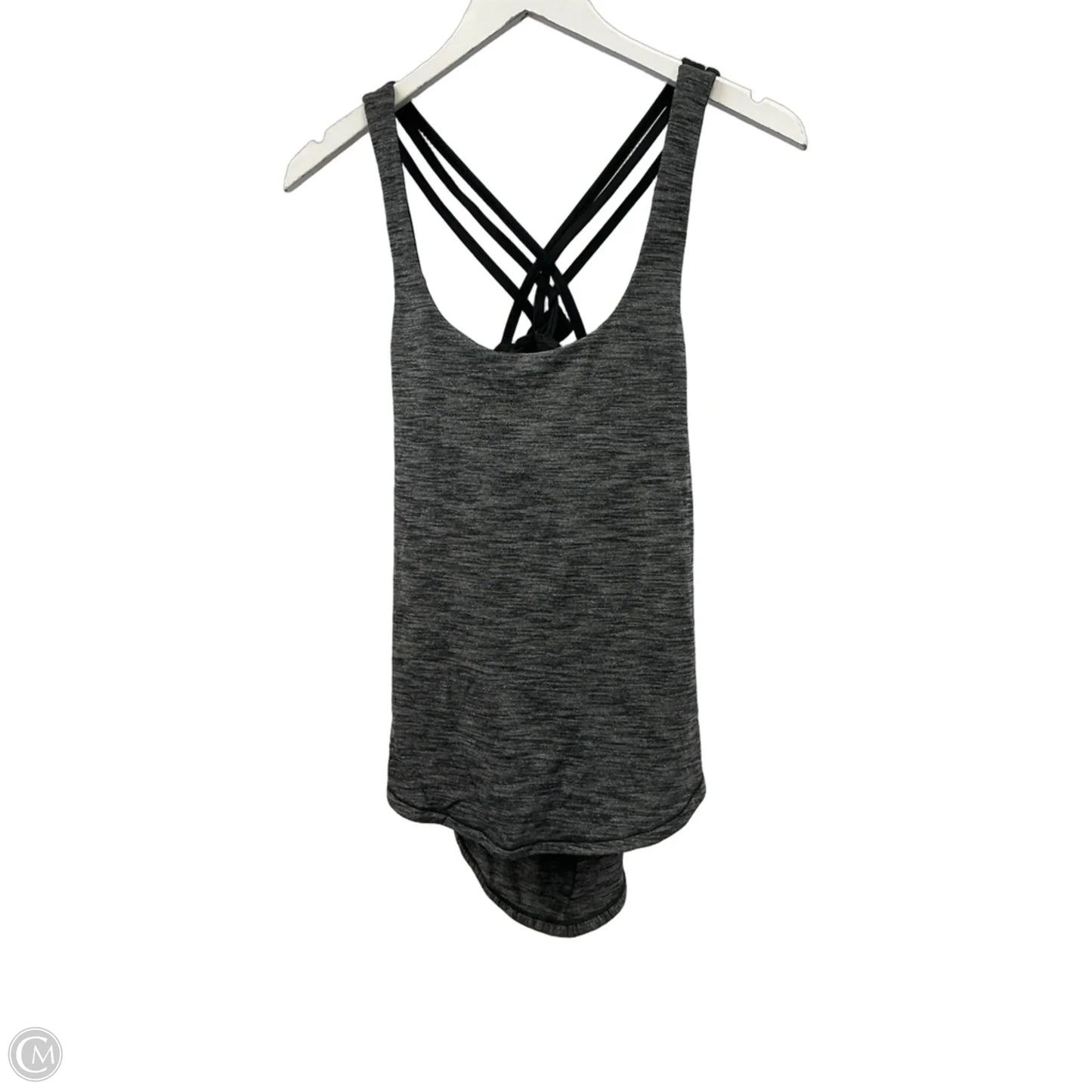 Athletic Tank Top By Lululemon In Grey, Size: S