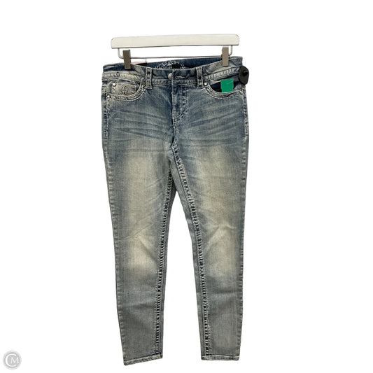 Jeans Skinny By Cme In Blue Denim, Size: 6