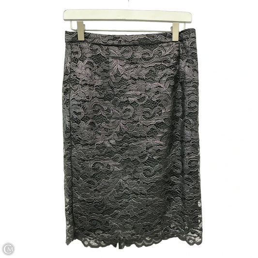 Skirt Midi By White House Black Market In Black, Size: 4