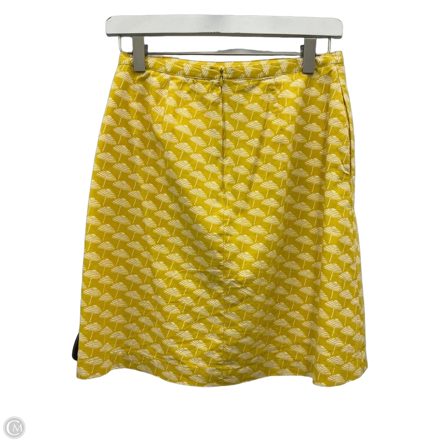 Skirt Mini & Short By Boden In Yellow, Size: 2