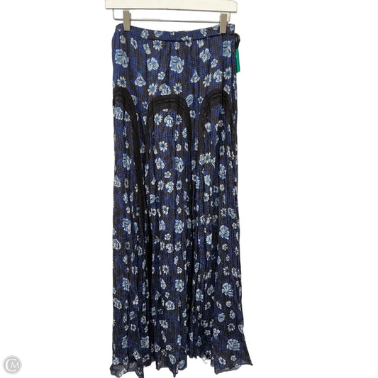 Skirt Maxi By Free People In Blue, Size: Xs