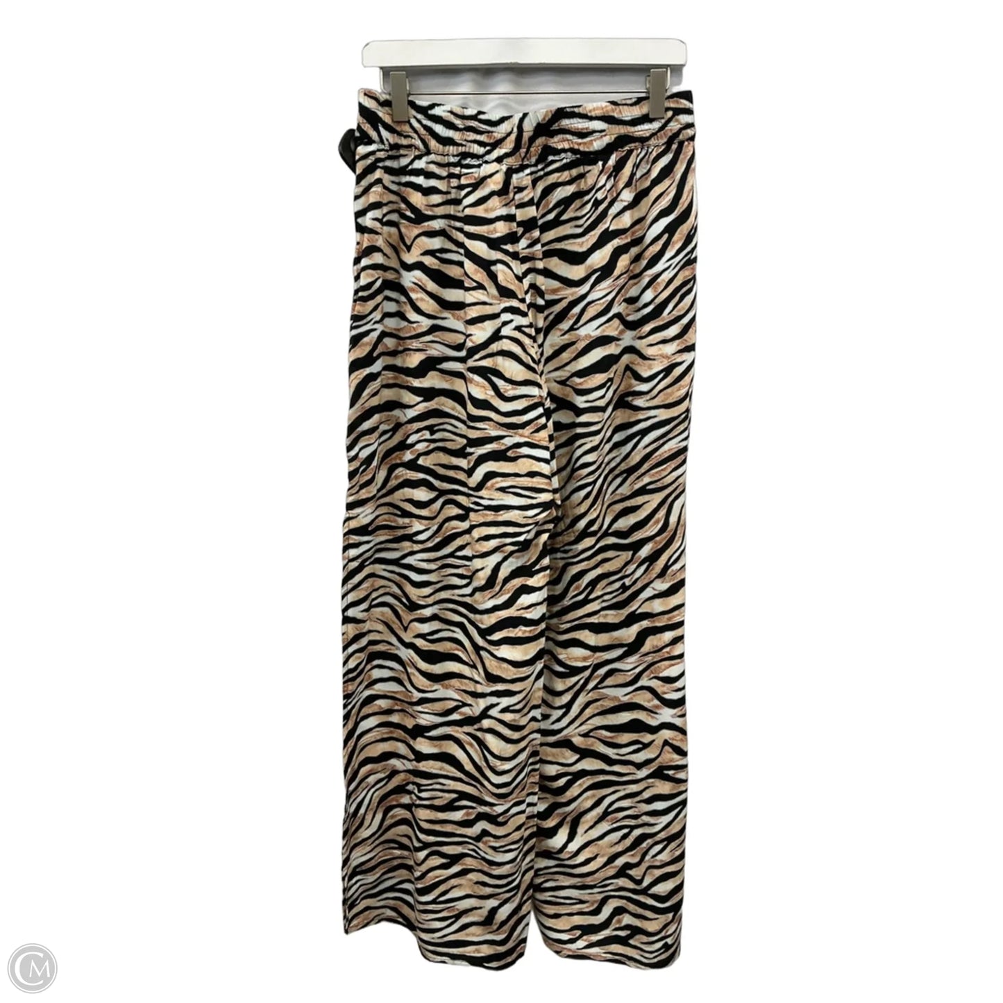 Pants Wide Leg By Clothes Mentor In Zebra Print, Size: 8