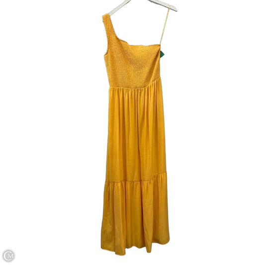 Dress Casual Maxi By Nine West Apparel In Yellow, Size: M