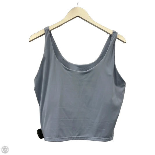 Athletic Tank Top By Clothes Mentor In Blue, Size: L