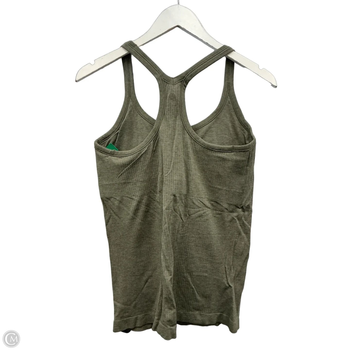 Athletic Tank Top By Lululemon In Green, Size: L