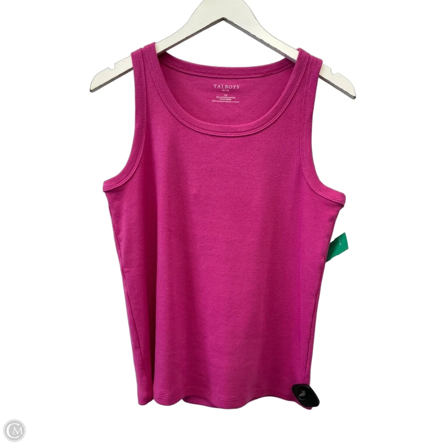 Tank Top By Talbots In Pink, Size: L