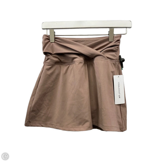 Athletic Skort By Yogalicious In Mauve, Size: S