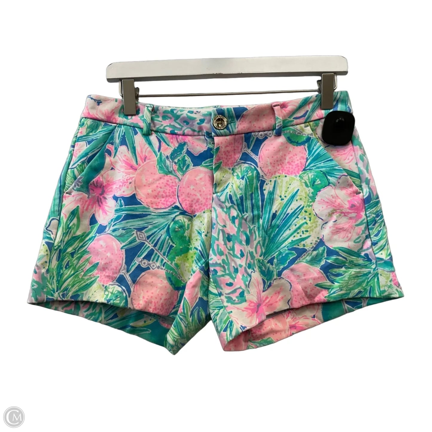 Shorts By Lilly Pulitzer In Green & Pink, Size: 2