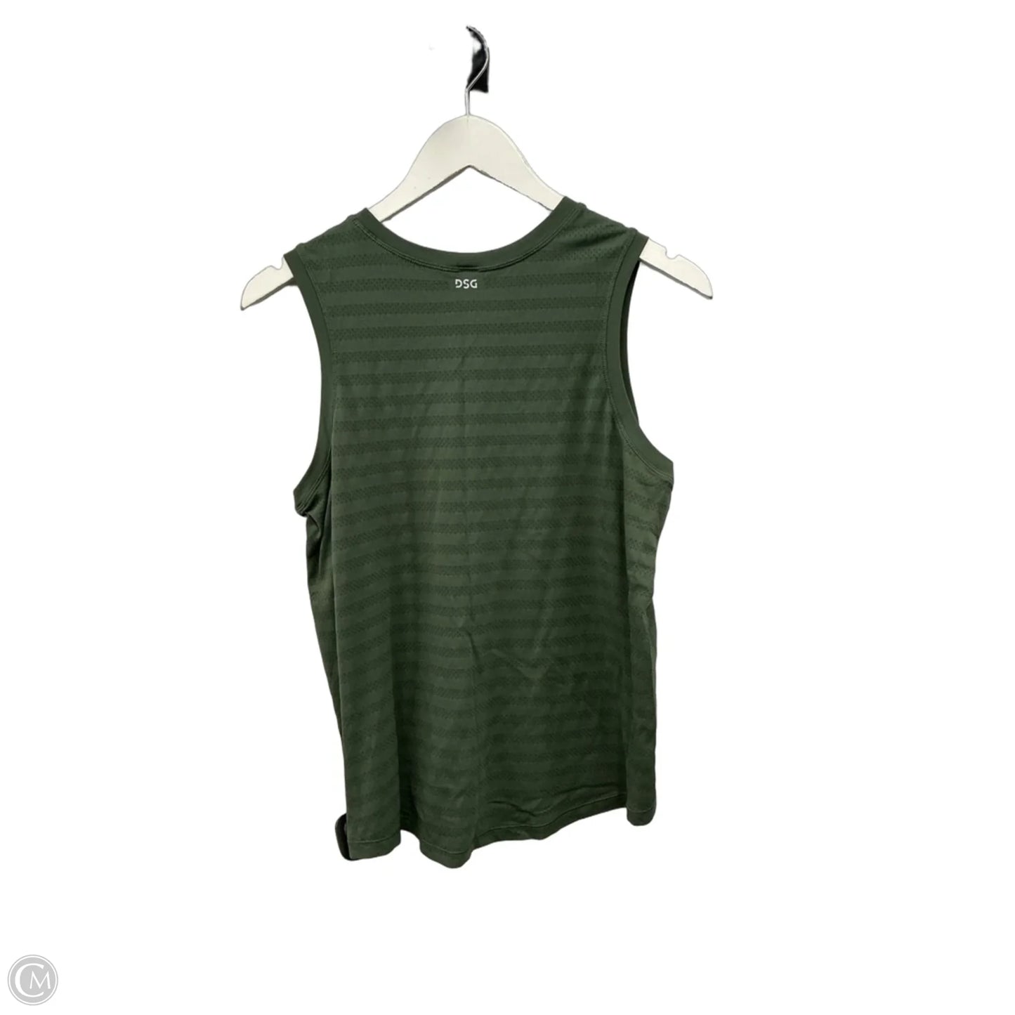 Athletic Tank Top By Dsg Outerwear In Green, Size: M