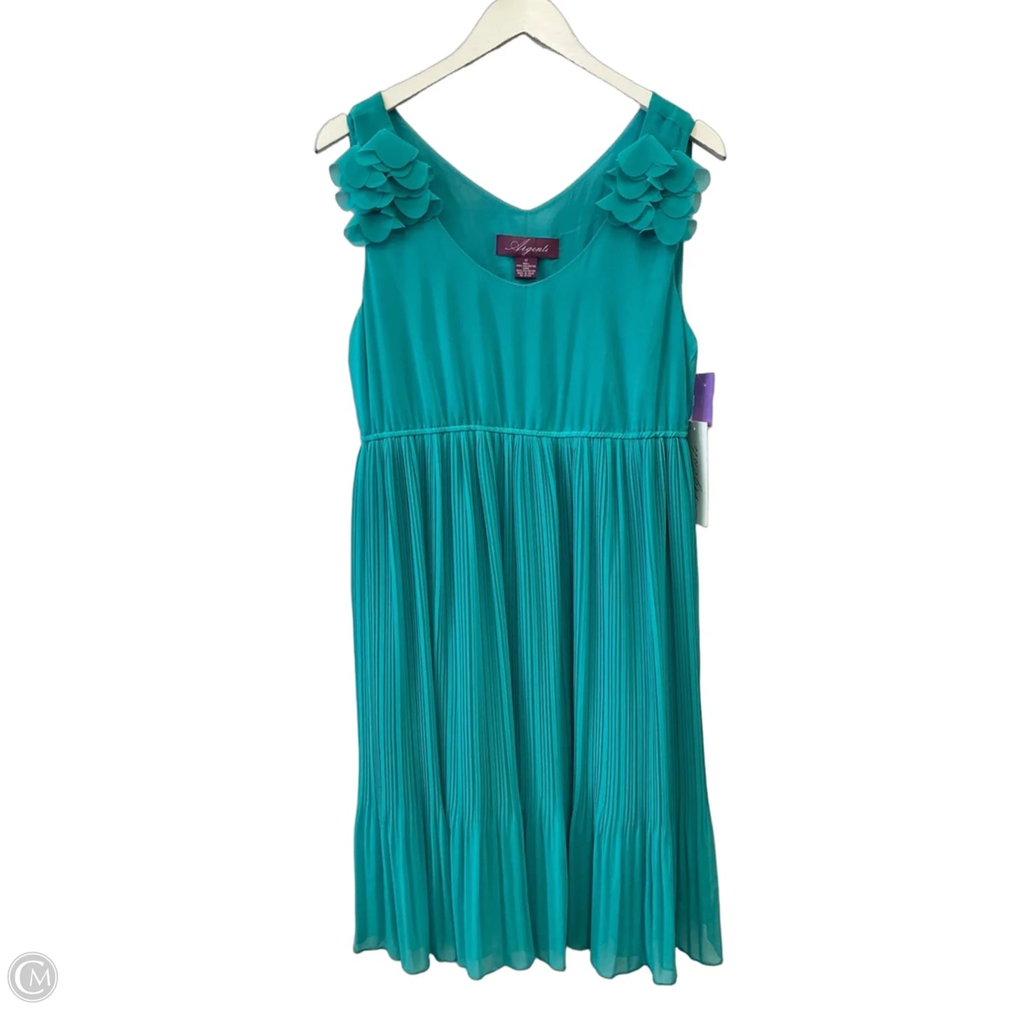 Dress Casual Midi By Argenti In Green, Size: L