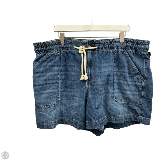 Shorts By Maurices In Blue Denim, Size: 20