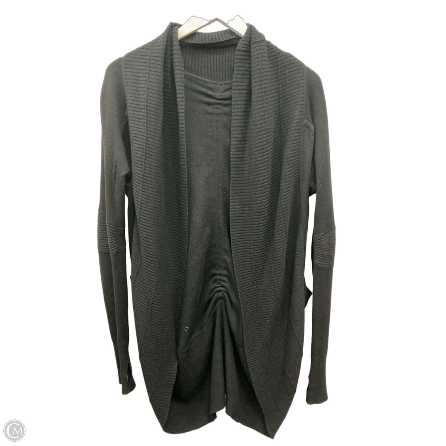 Sweater Cardigan By Lululemon In Black, Size: M