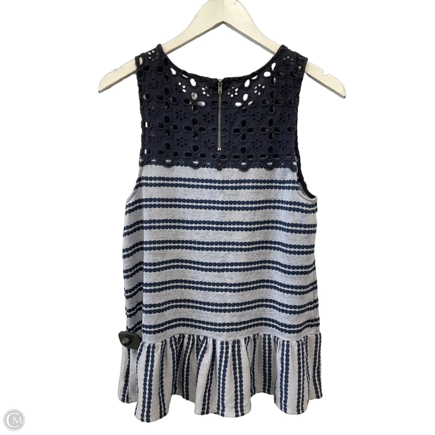 Top Sleeveless By Free People In Blue, Size: S