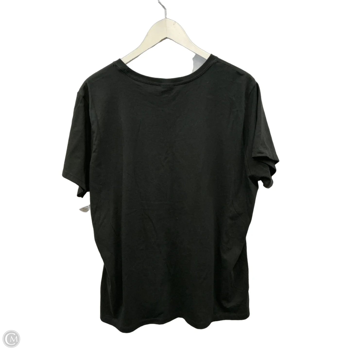 Top Short Sleeve By Port & Company In Black, Size: Xxl