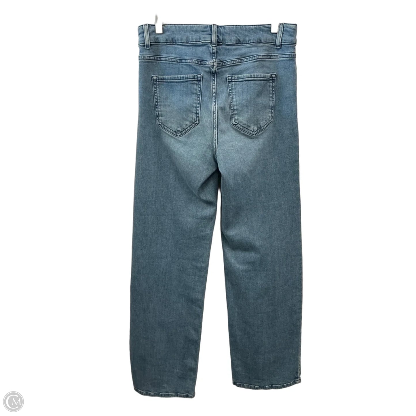 Jeans Wide Leg By J. Jill In Blue Denim, Size: 8