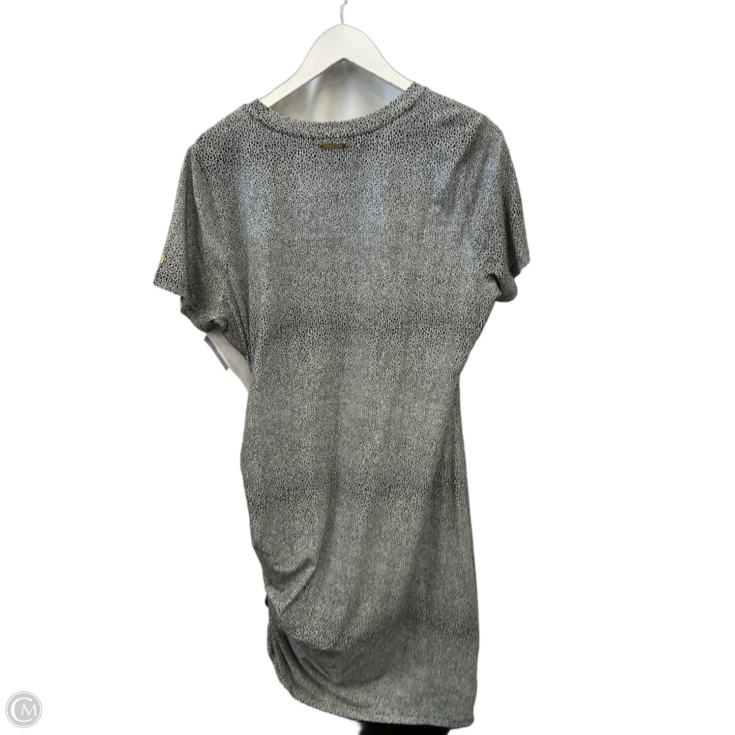 Dress Casual Midi By Michael By Michael Kors In Black & White, Size: Xl