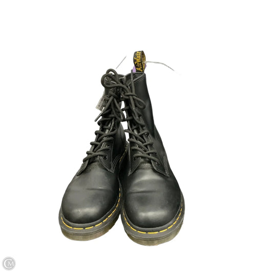 Boots Combat By Dr Martens In Black, Size: 9