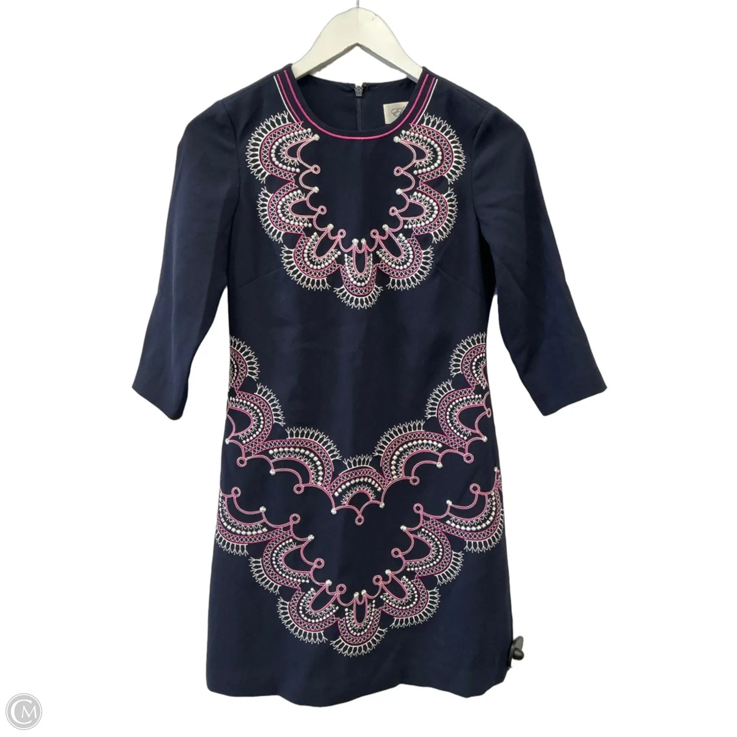 Dress Casual Short By Eliza J In Navy, Size: 0
