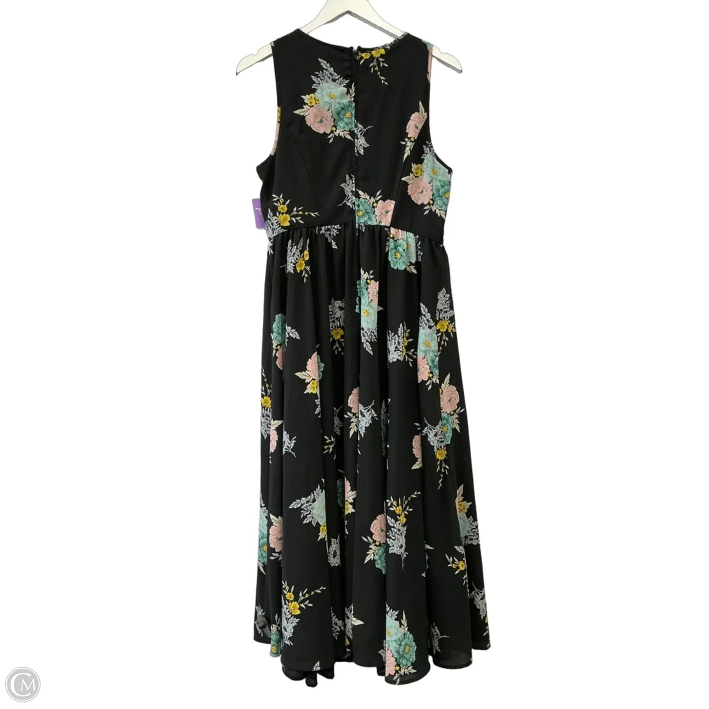 Dress Casual Midi By Torrid In Black, Size: M