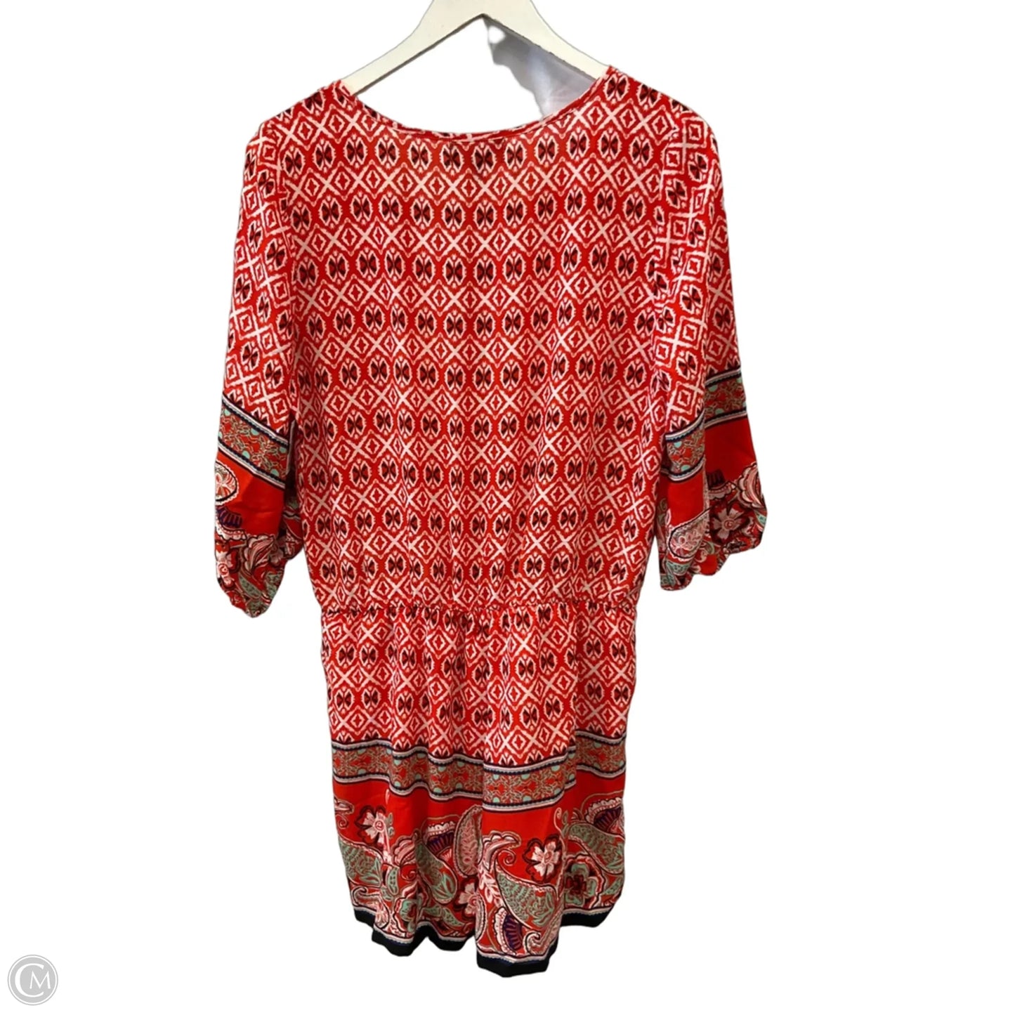 Romper By My Michelle In Orange, Size: L