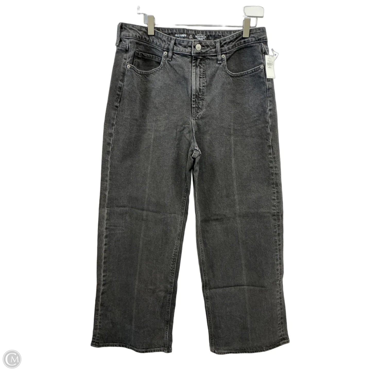 Jeans Wide Leg By Old Navy In Grey, Size: 12