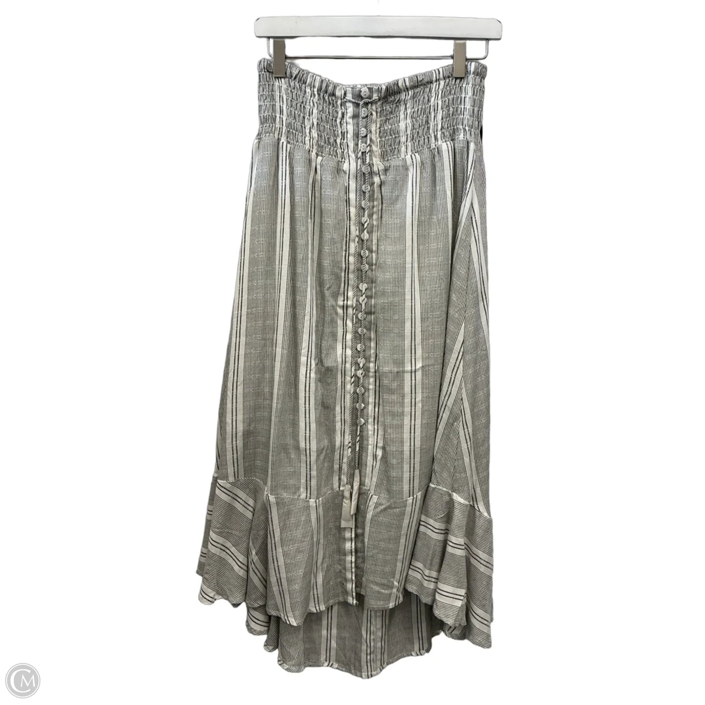 Skirt Maxi By Cme In Black & White, Size: M