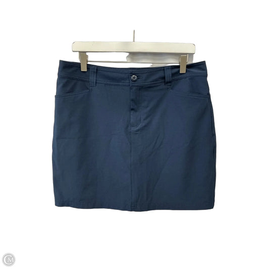 Athletic Skort By Eddie Bauer In Navy, Size: M