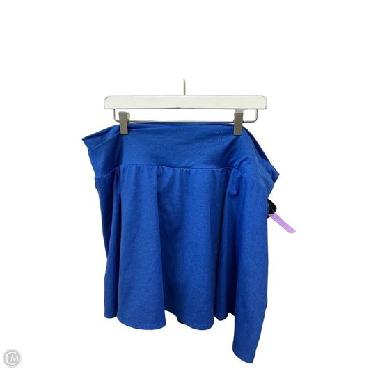 Athletic Skort By Old Navy In Blue, Size: 3x