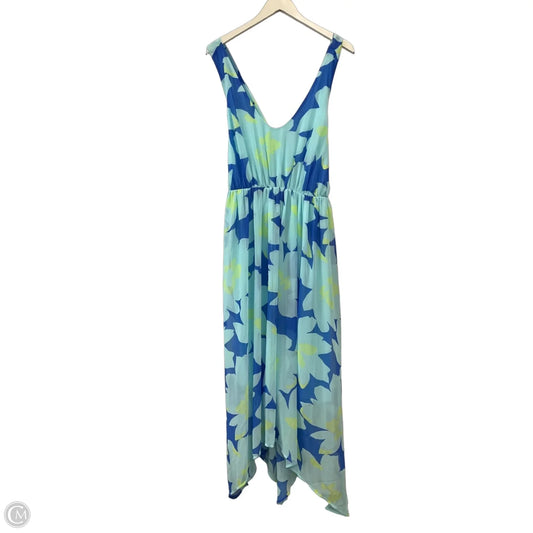 Dress Casual Midi By Lane Bryant In Aqua, Size: 2x