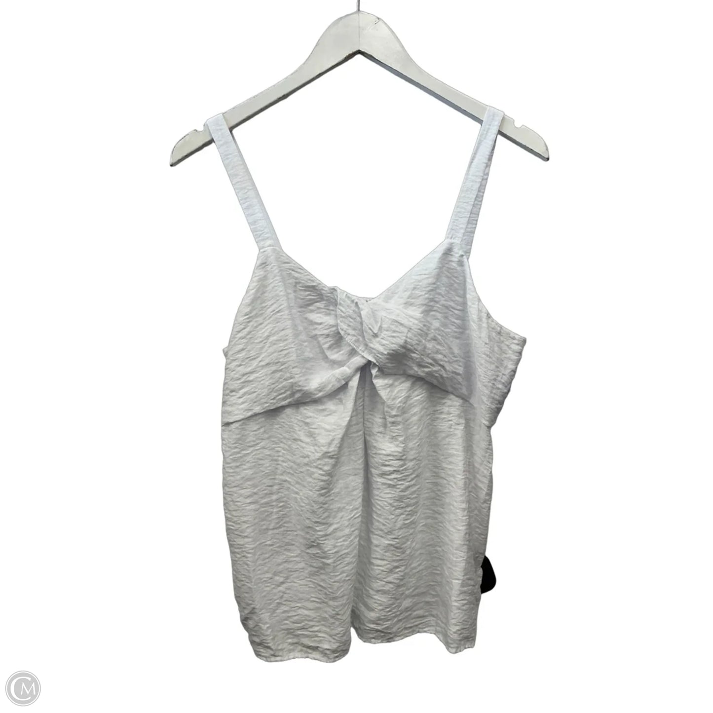 Top Sleeveless By Simply Vera In White, Size: M