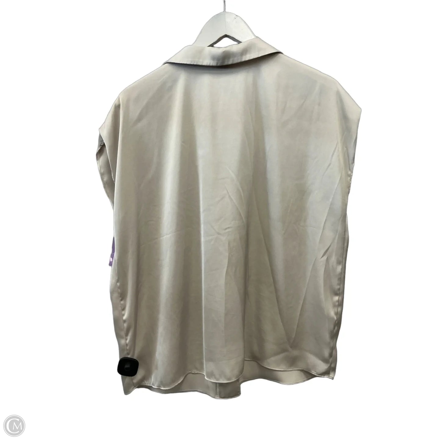 Top Short Sleeve By Rachel Roy In Cream, Size: M