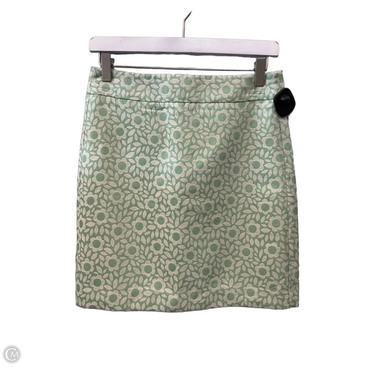 Skirt Mini & Short By Loft In Green, Size: 0