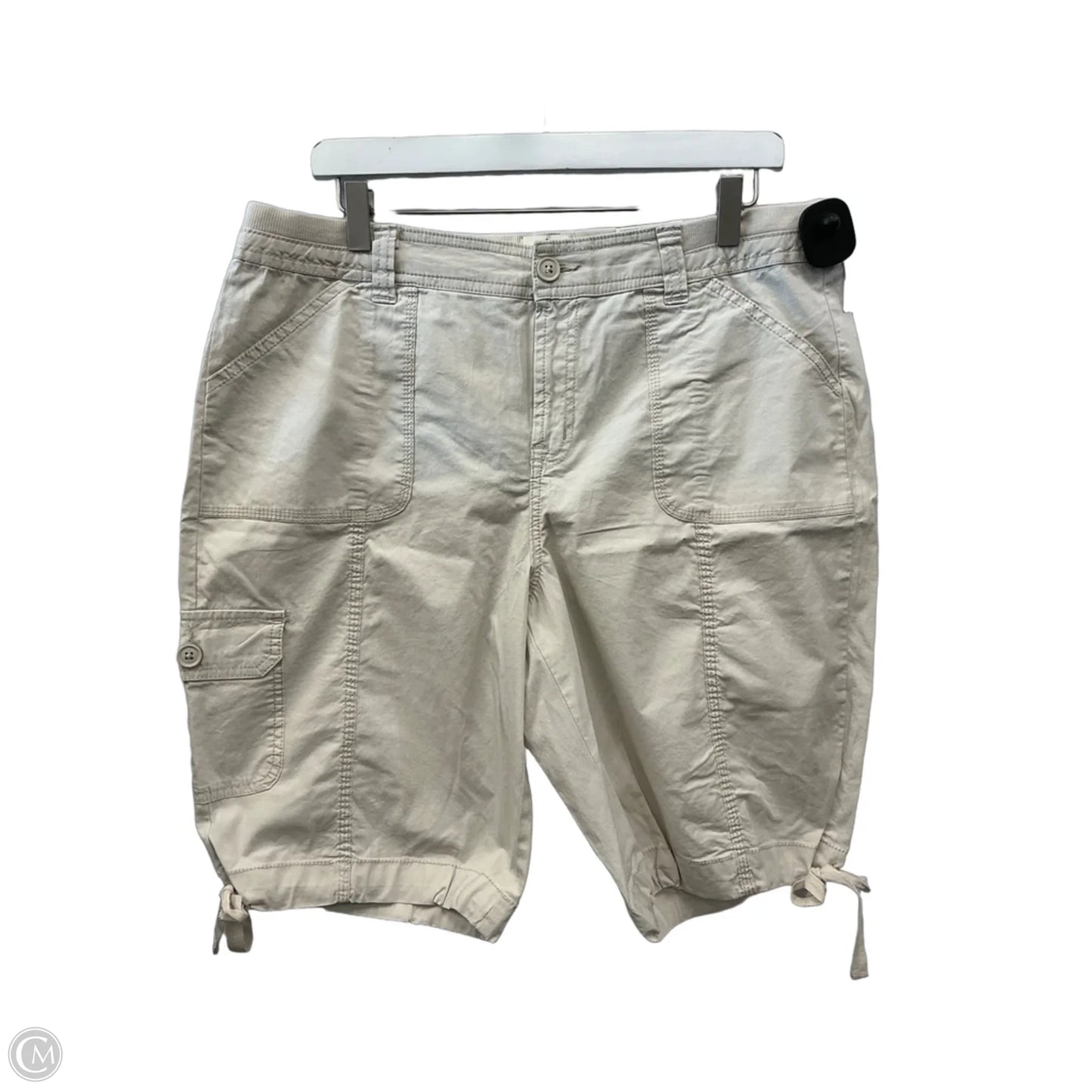 Shorts By St Johns Bay In Cream, Size: 14