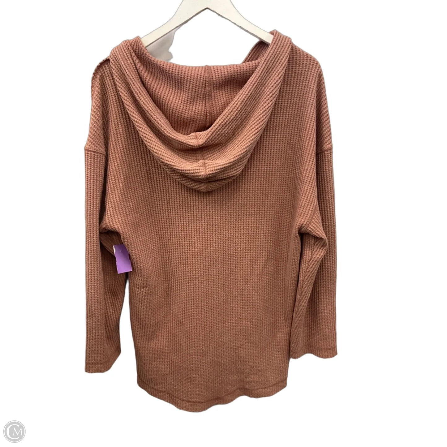 Top Long Sleeve By New In In Mauve, Size: M