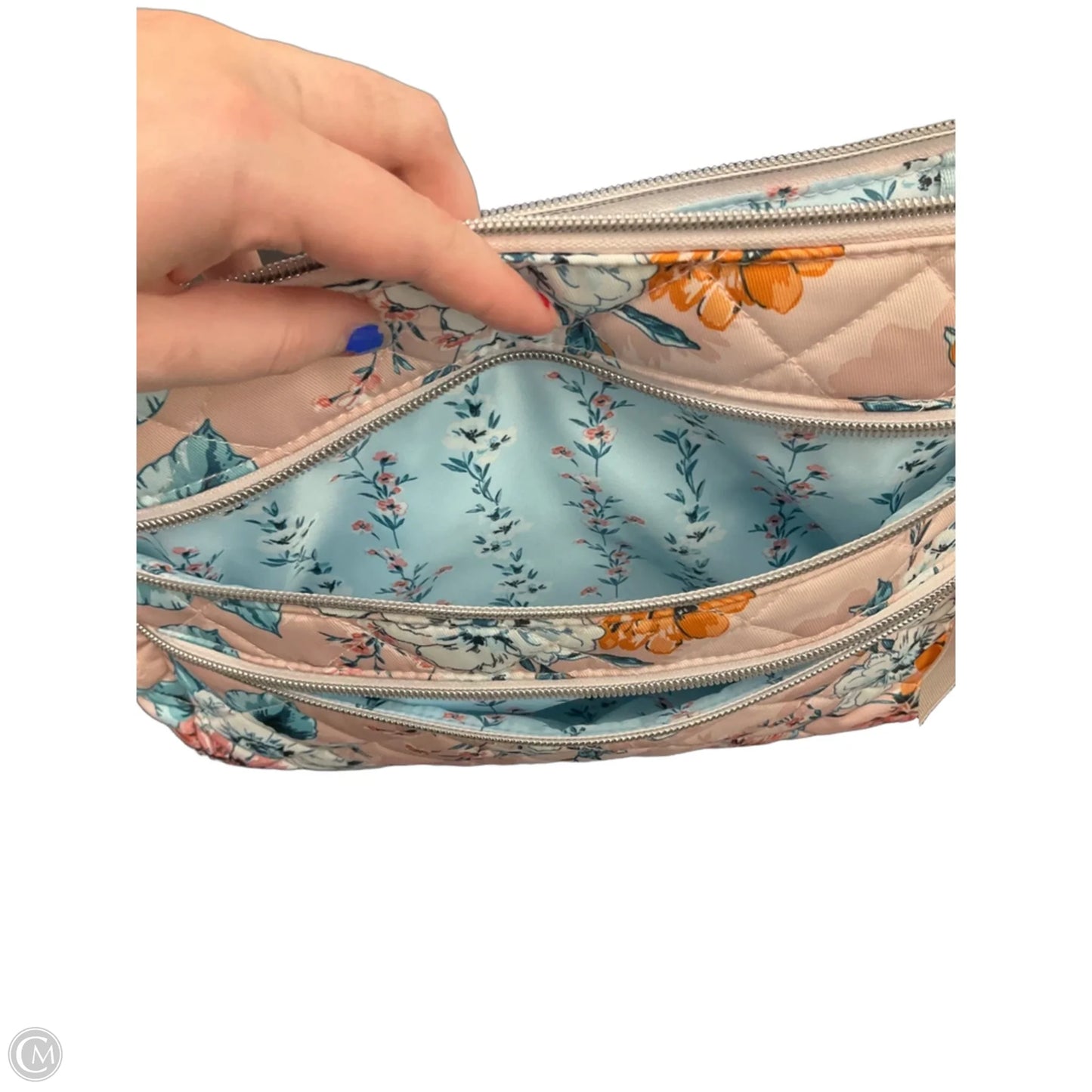 Handbag By Vera Bradley, Size: Medium
