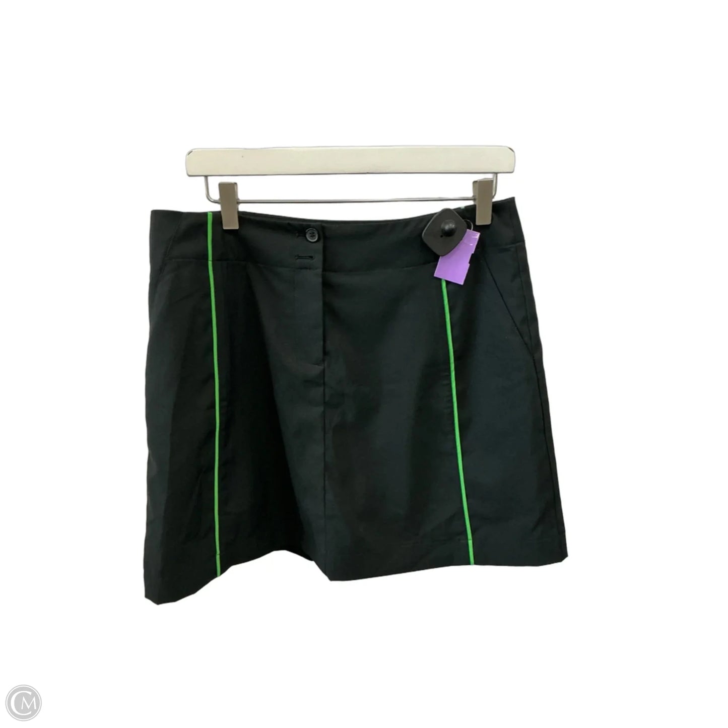 Athletic Skort By Nike Apparel In Black, Size: M