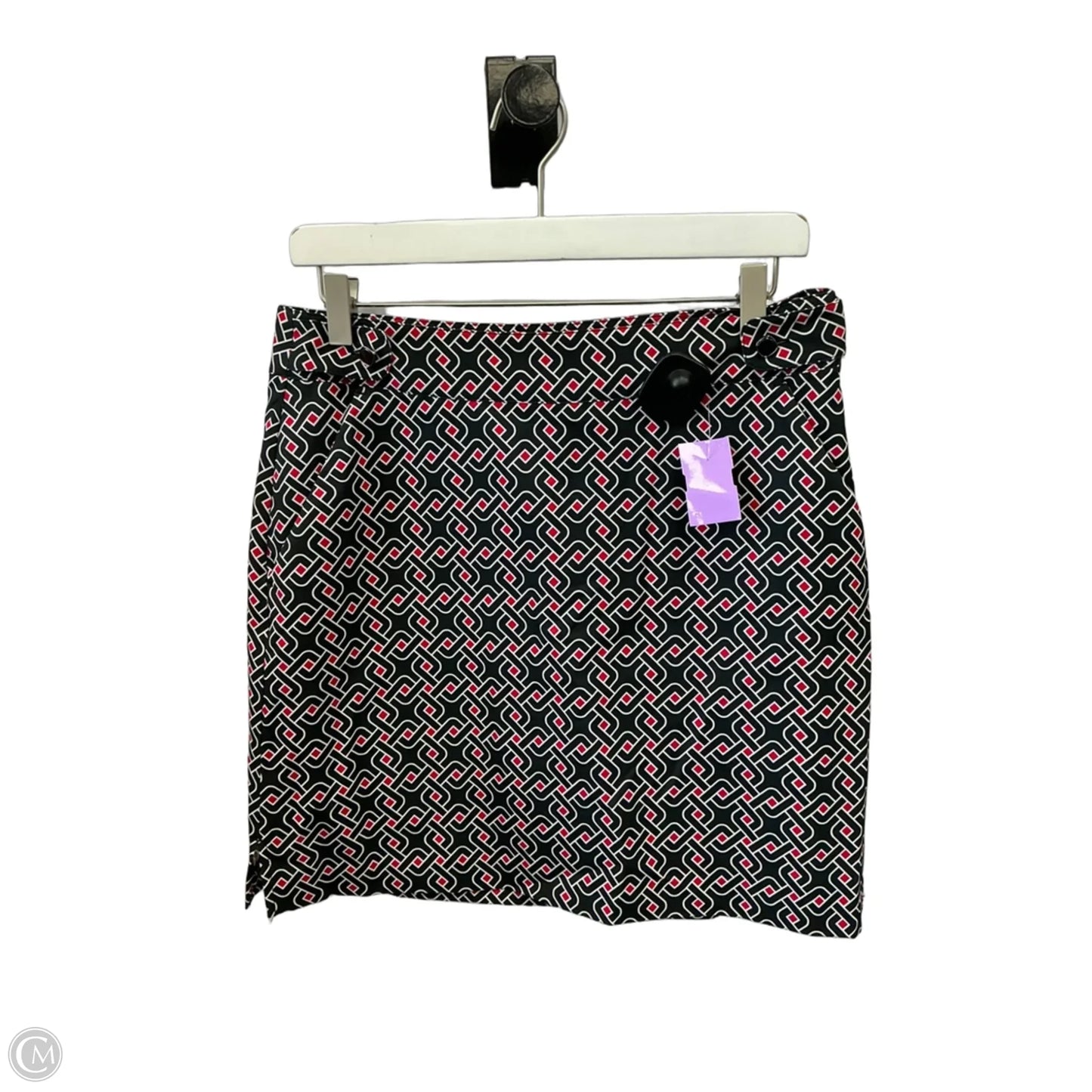 Athletic Skort By Clothes Mentor In Black & Red, Size: S