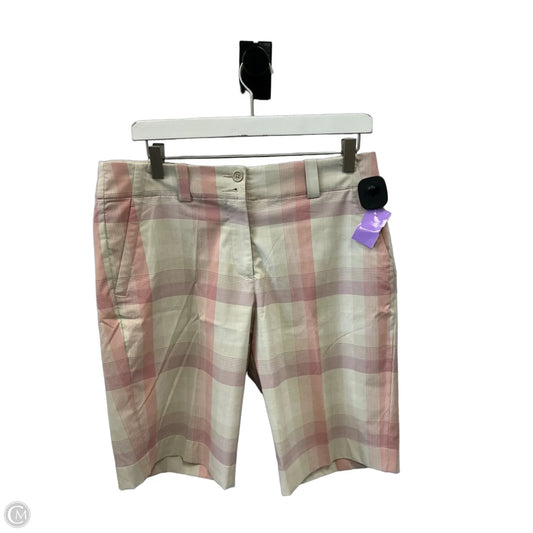 Athletic Shorts By Nike Apparel In Beige, Size: M