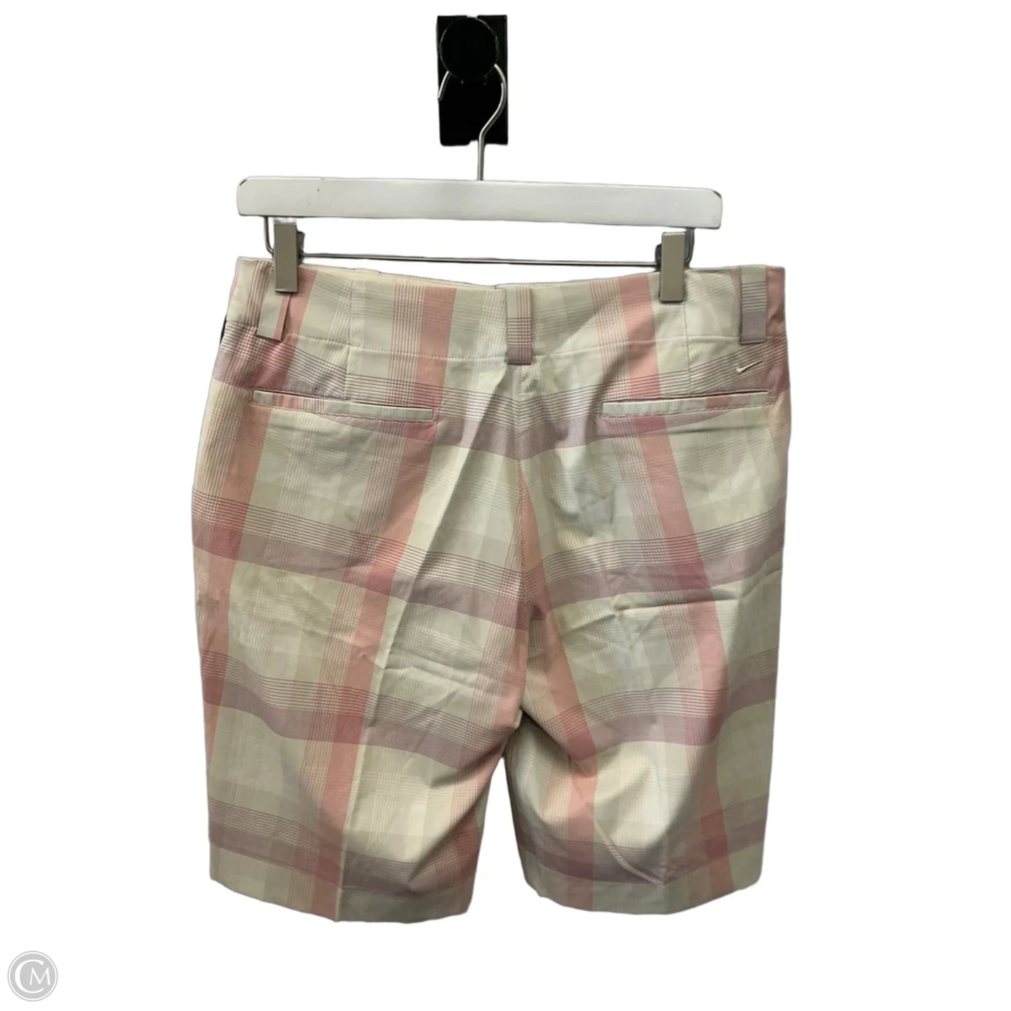 Athletic Shorts By Nike Apparel In Beige, Size: M