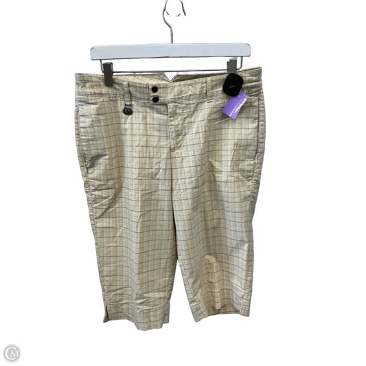 Athletic Shorts By Dockers In Yellow, Size: M