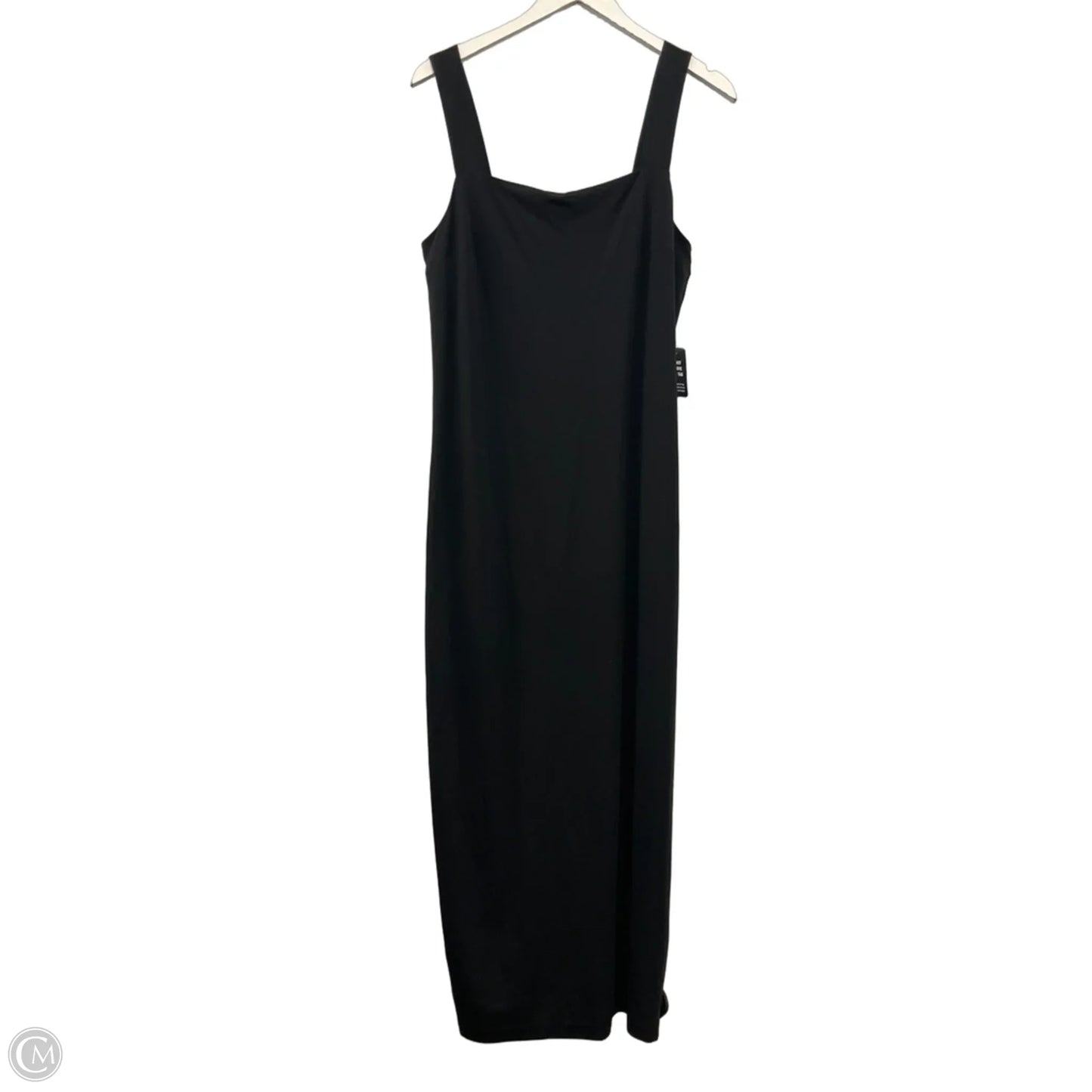 Dress Casual Maxi By Express In Black, Size: L