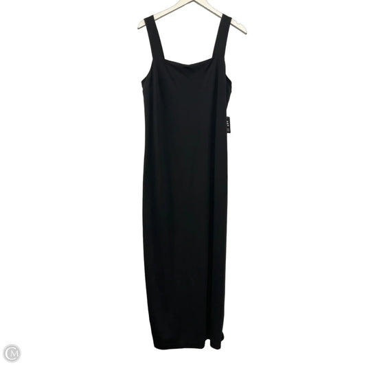 Dress Casual Maxi By Express In Black, Size: L