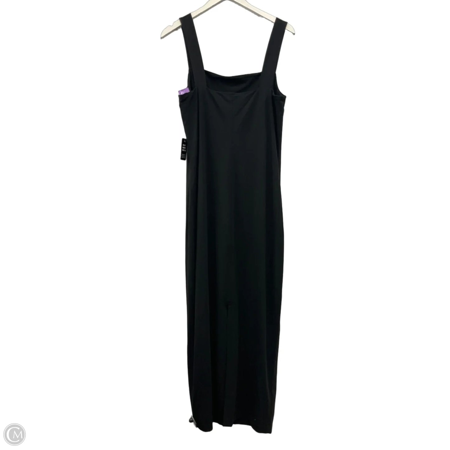 Dress Casual Maxi By Express In Black, Size: L