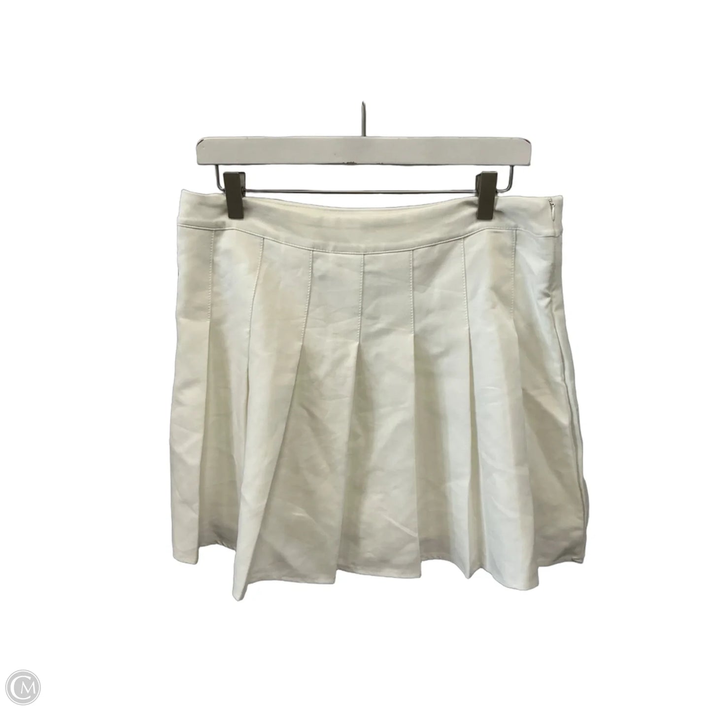 Athletic Skort By Clothes Mentor In White, Size: Xl