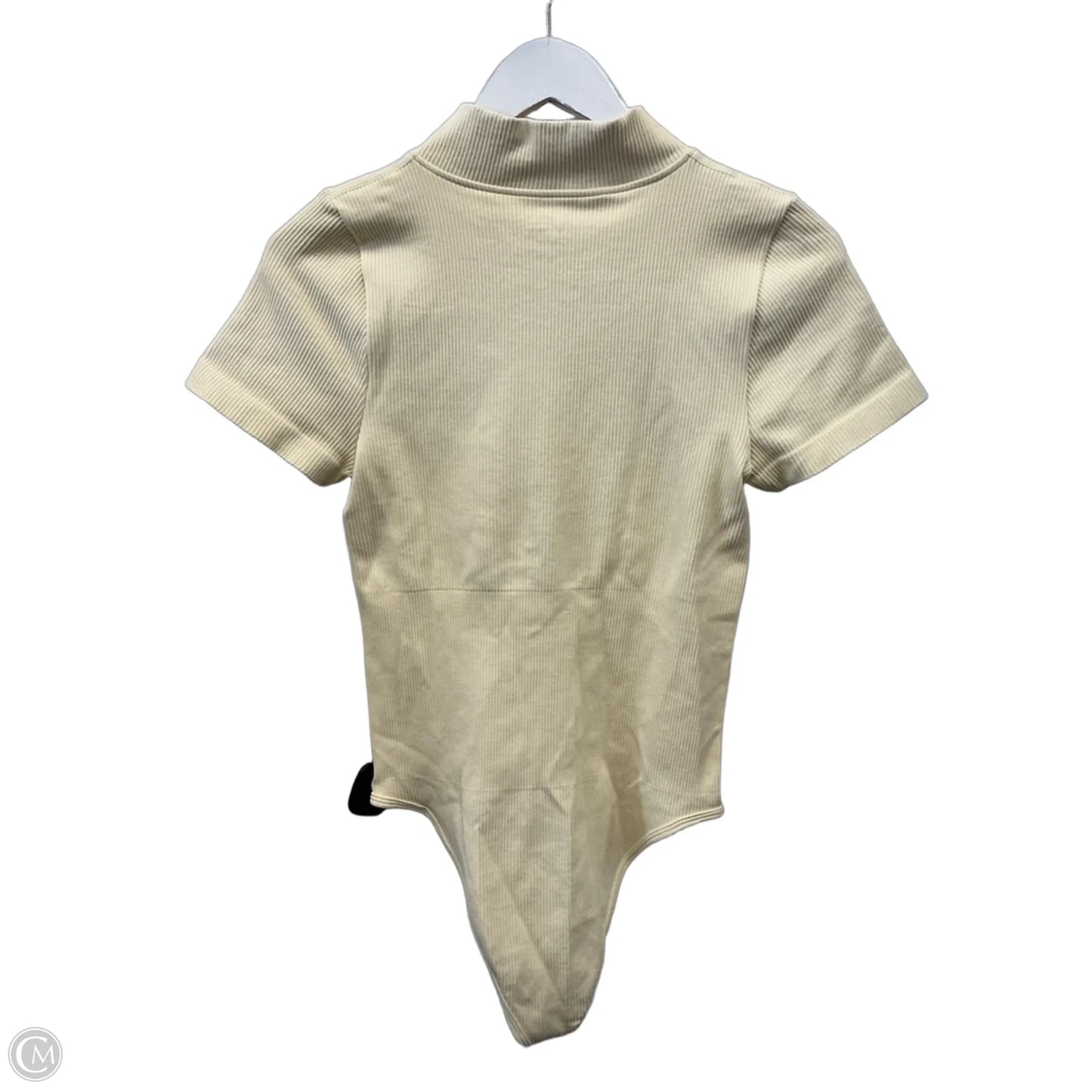 Bodysuit By Clothes Mentor In Yellow, Size: Xl