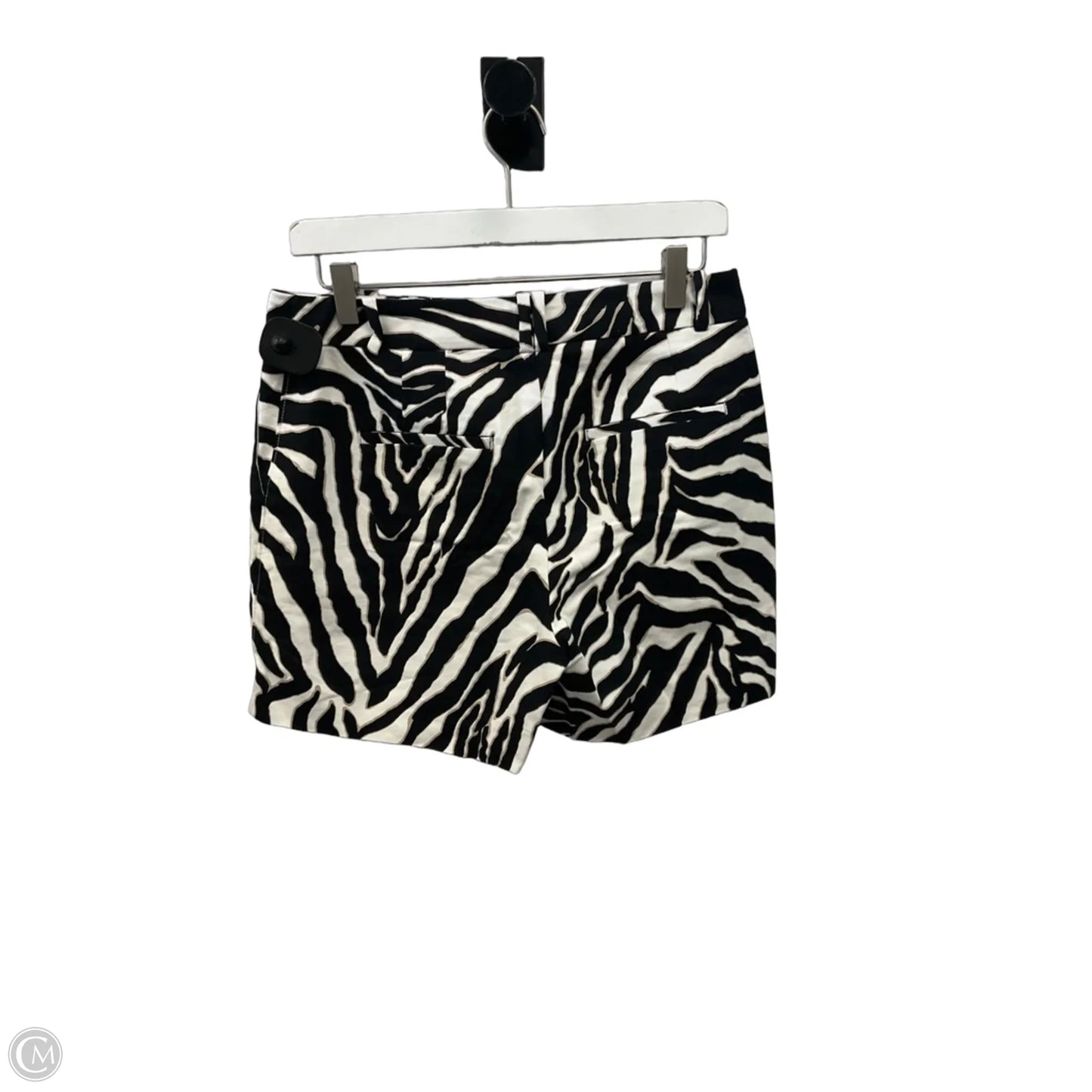 Shorts By White House Black Market In Zebra Print, Size: 6