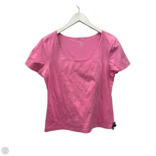 Top Short Sleeve Basic By Lilly Pulitzer In Pink, Size: M