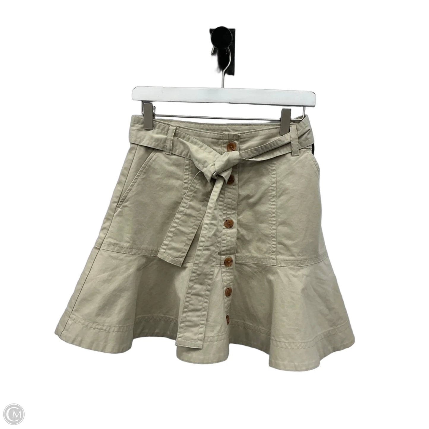 Skirt Mini & Short By Banana Republic In Beige, Size: 2