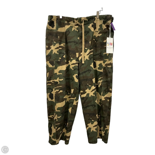 Pants Cargo & Utility By Clothes Mentor In Camouflage Print, Size: 3x